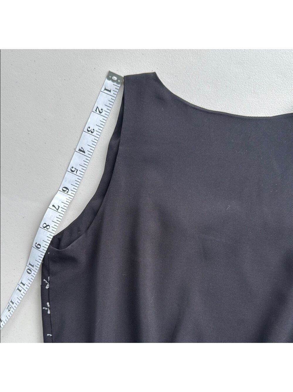 Cokluch Black and White Midi Summer Dress with Pockets - Picture 15 of 15